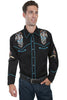 Scully Men's Poly/Rayon Dream Catcher Long Sleeve Western Shirt P-868