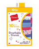 Girls' Breathable Stretch Briefs 10-Pack