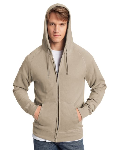 Hanes Men’s Nano Premium Lightweight Full Zip Hoodie N280