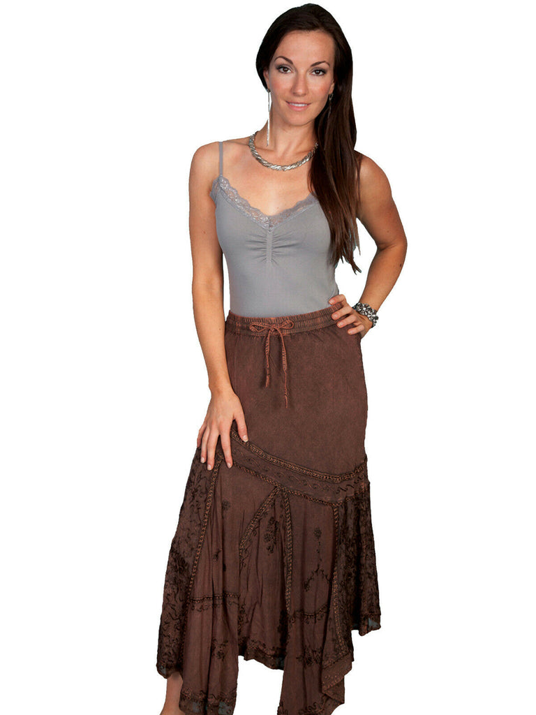 Scully Women's Multi-Fabric Skirt HC64