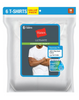 Hanes Classic Mens White Crew Neck T-Shirt P6 7870W6