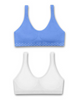 Hanes Girls' Cozy Seamless Wirefree Bra 2-Pack MHH190