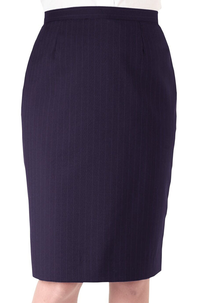 Women's Wool Blend Pinstripe Skirt 9769