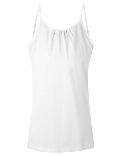 Hanes Girls' Cami with Shelf Bra K702