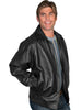 Scully Leather Mens A2 Bomber Lamb Jacket Zip Front 243