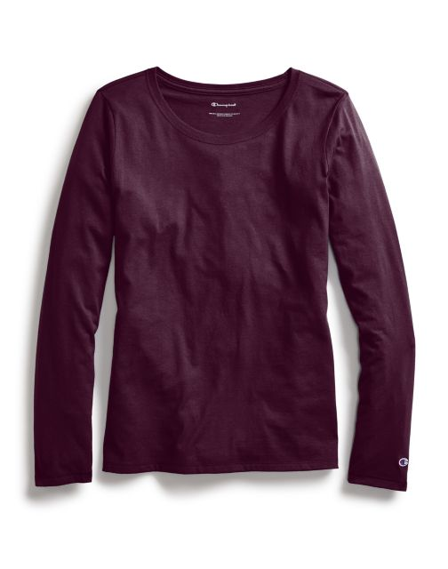 Champion Women Classic Long-Sleeve Tee GT17H