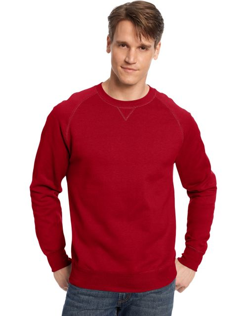 Hanes Men’s Nano Premium Lightweight Crewneck Sweatshirt N260