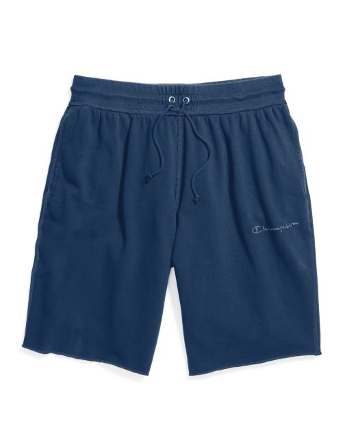 Champion Men's Vintage Dye Fleece Shorts, Script Logo 83334 549296