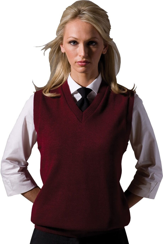V-Neck Vest Sweater with Tuff-Pil Plus Unisex 561