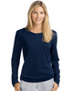 Hanes Women's Long-Sleeve Crewneck T-Shirt O9133