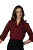 3/4 Sleeve Stretch Blouse 5045