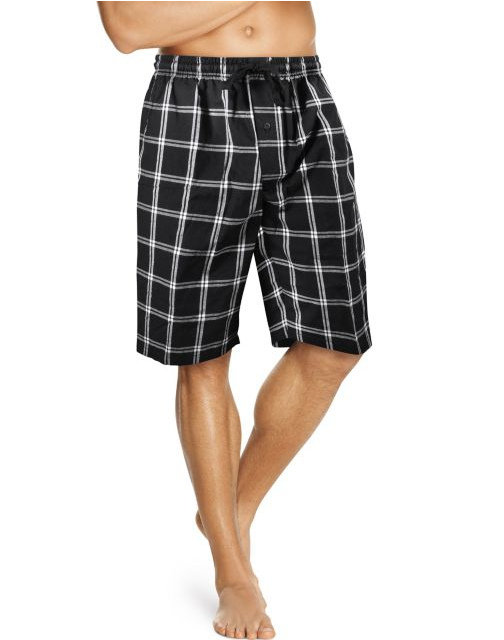 Hanes Men's Woven Plaid Shorts 2-Pack 25170