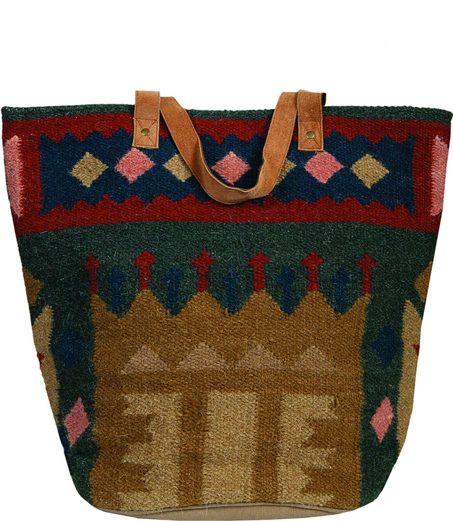 Scully Woven Large Oval Base Handbag B303