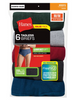 Hanes Men's TAGLESS® No Ride Up Briefs with ComfortSoft® Waistband 6-Pack 7820N6