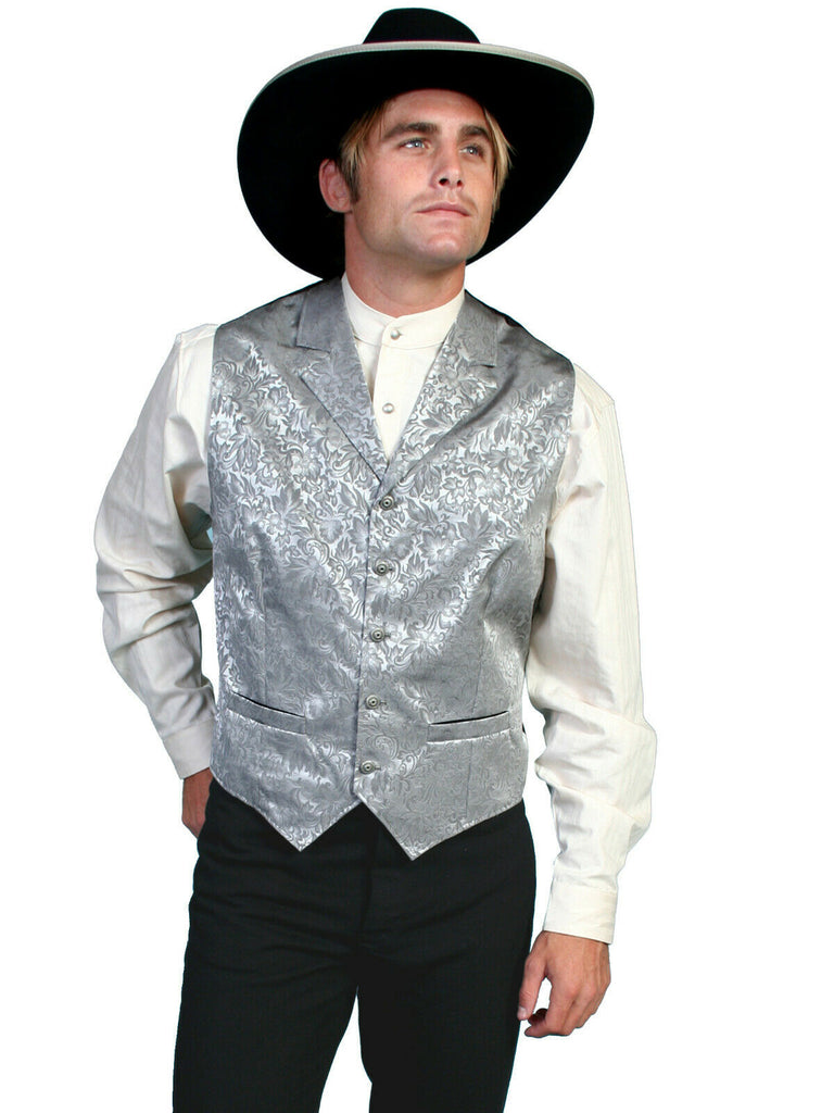 Scully Wahmaker Men's Big & Tall 100% Silk Exquisite Big Vest 535354X