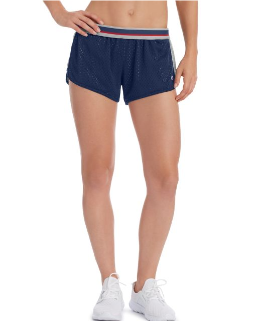 Champion Women's Reversible Mesh To Jersey Shorts M9593