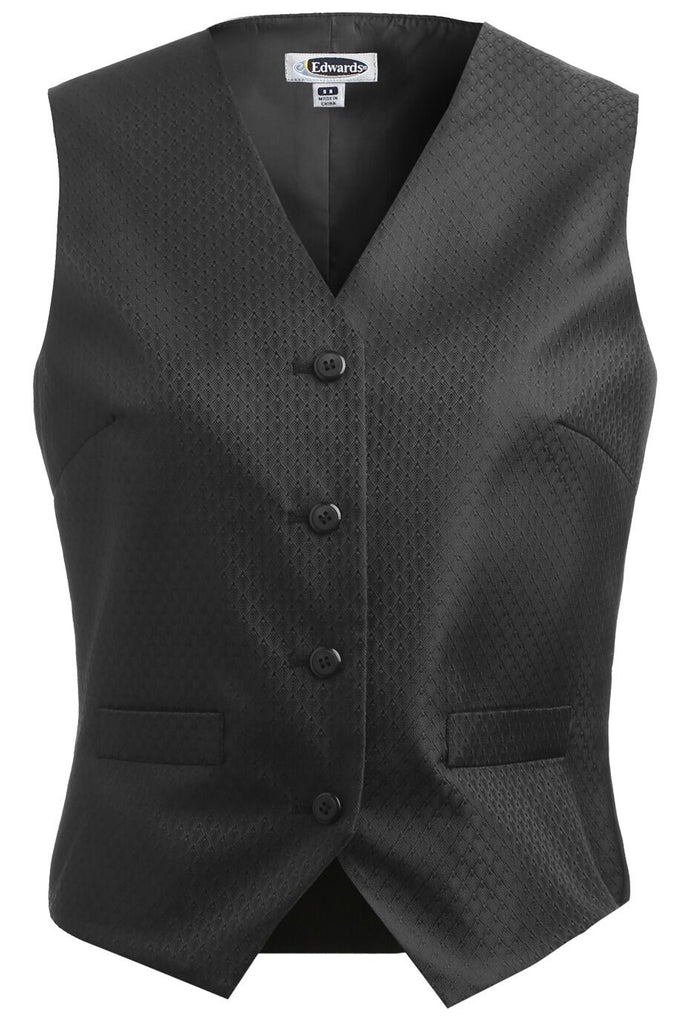 Women's Diamond Brocade Vest 7390