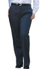 Women's Wool Blend Flat Front Dress Pant 8783