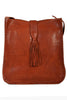 Scully Leather Whip Stitch Handbag B179