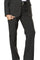 Women's Pinstripe Wool Blend Flat Front Dress Pant 8569