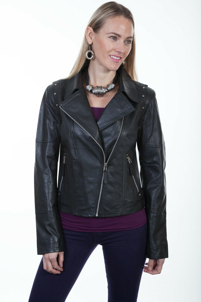 Scully Women's Lamb Motorcycle Jacket L657