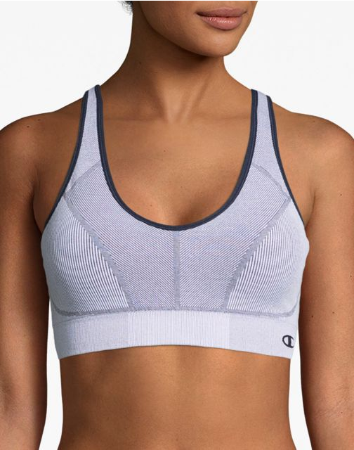Champion Women The Infinity Cotton Rib Sports Bra B1456