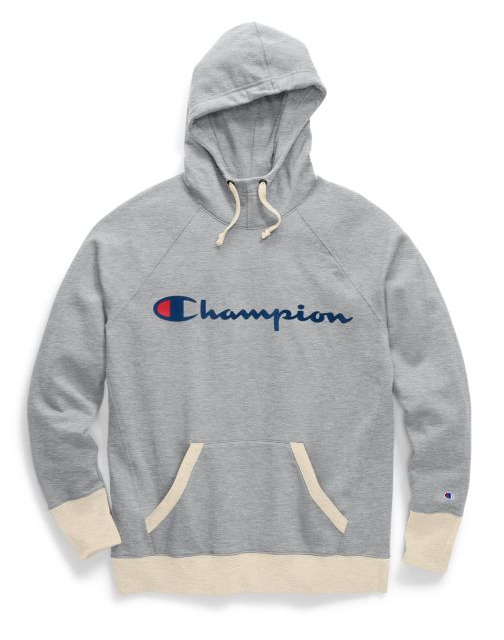 Champion Women Plus Powerblend Fleece Pullover Hoodie Graphic-QW140G Y07466