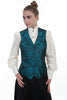 Scully Women's Paisley Vest RW606