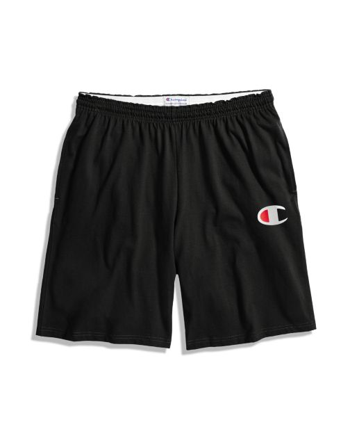 Champion Men's Classic Jersey Shorts, Big C Logo G856H Y07689