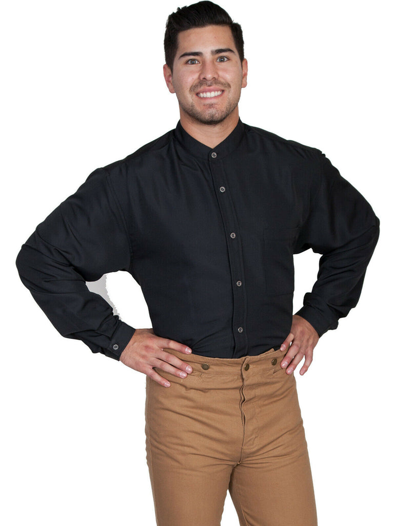 Scully Wahmaker Big Men's Polyester Long Sleeve Wicking Western Shirt 541321X