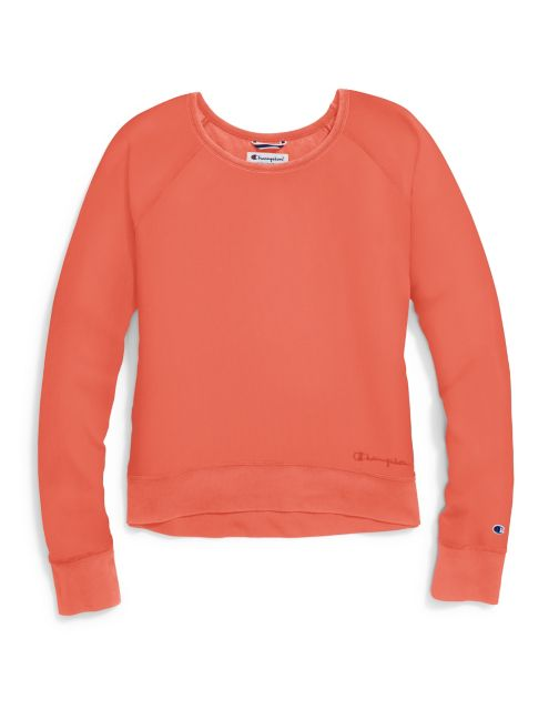 Champion Women's Vintage Dye Fleece Crew W3134 549931