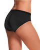 Hanes Cotton Stretch Women's Low Rise Briefs with ComfortSoft® WB 6-Pack ET39V6