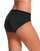 Hanes Cotton Stretch Women's Low Rise Briefs with ComfortSoft® WB 6-Pack ET39V6