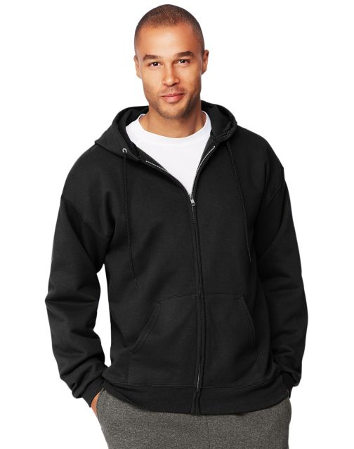 Hanes Men’s Ultimate Cotton® Heavyweight Full Zip Hoodie (F280) F284