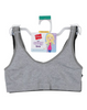 Hanes Girls' Cozy Seamless Wirefree Bra 2-Pack MHH190