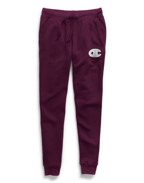 Champion Women's Powerblend® Fleece Joggers, Chainstitch C Logo GF937 Y07971