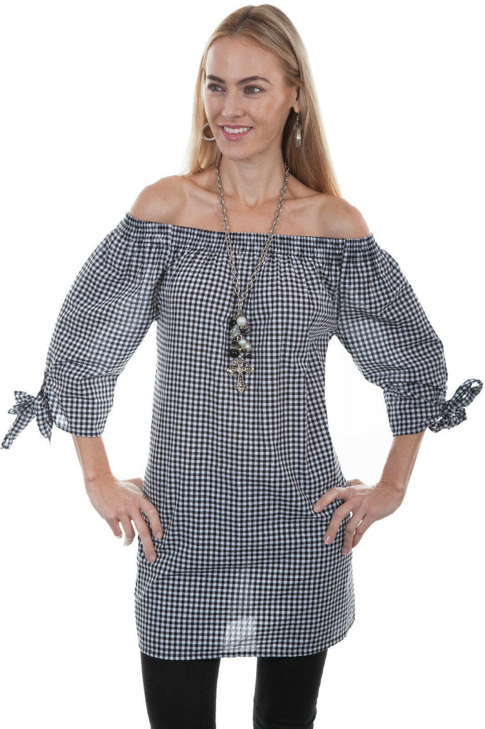 Scully Women's 100% Cotton 3/4 Sleeve Blouse HC351