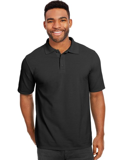 Hanes Men's X-Temp w/Fresh IQ Pique Polo 055P