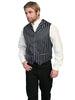Scully Rangewear Men's Polyester Old Time Double Pinstripe Vest 3X-4X RW169X