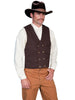 Scully RangeWear Men's 100% Cotton Double Breasted Canvas Vest RW150