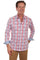 Scully Signature Soft Series Men's Plaid Long Sleeve Western Shirt PS-302