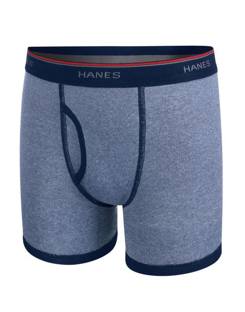 Hanes Boys Red Label Ringer Boxer Briefs P7 B74SR7