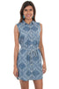 Scully Womens Cotton Paisley Sleeveless Dress HC470