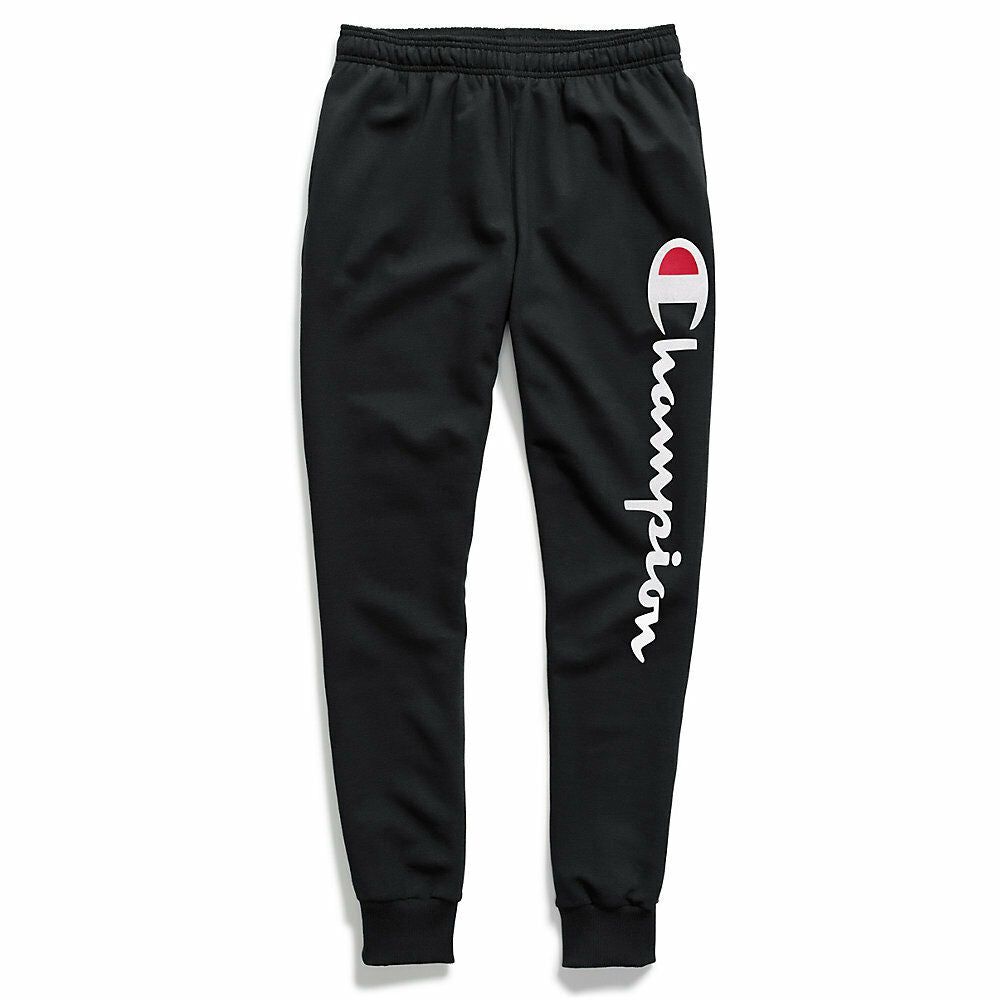Champion Men's Powerblend® Fleece Joggers, Vertical Script Logo GF22H Y07234