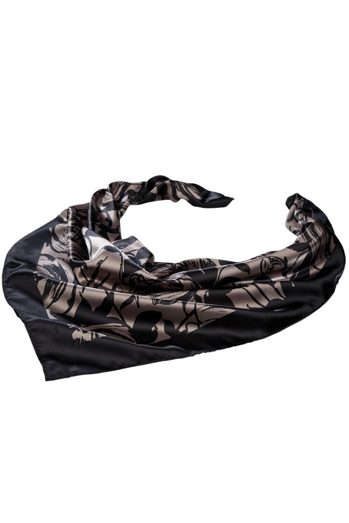Women's Floral Block Scarf SC52