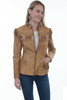 Scully Women's Buckskin Boar Suede Aztec Beaded Jacket L1004
