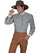 Scully Rangewear Men's 100% Cotton Long Sleeve Striped Western Shirt RW101