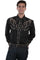Scully Big Men's Poly/Rayon Floral Scroll Long Sleeve Shirt P-870X