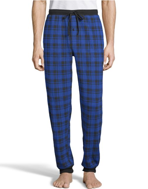 Hanes Men's Thermal Waffle Knit Jogger Pants PC1027