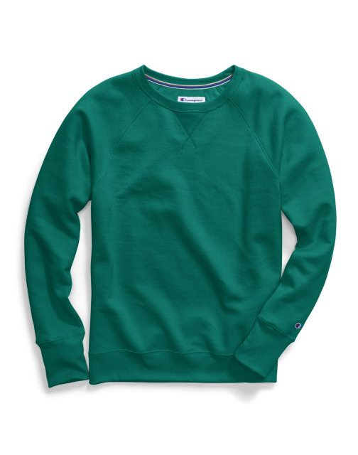 Champion Women's Powerblend® Fleece Boyfriend Crew GF567
